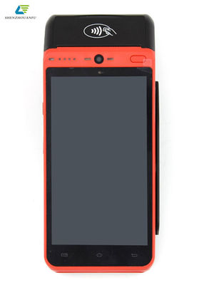 Stampante ad alta velocità da 5,5 pollici Terminale Android Smart POS Supporto 4G Wifi