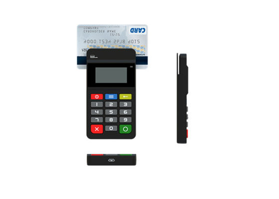 Dispositivi Pos portatili per lettori di carte Visa Certificato EMV da 60 mm con 2 slot PSAM
