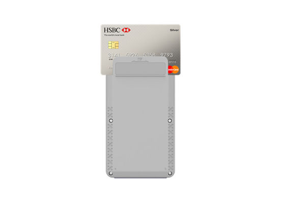 Terminale MPOS Bluetooth di pagamento con carta mobile sicura con chip EMV PCI per piattaforma Linux