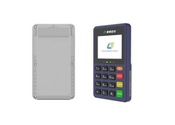 Vendita a caldo mini touch screen portabile EMV PCI 5.0 certificato pos terminale macchina