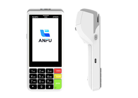 BT Wireless POS Terminal Scan 1D 2D QR Barcode Scanner con NFC e stampante da 58 mm tutto in uno