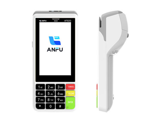 BT Wireless POS Terminal Scan 1D 2D QR Barcode Scanner con NFC e stampante da 58 mm tutto in uno