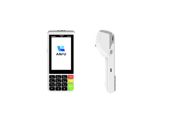 ANFU EMV certificato Android Mobile Smart Payment POS 4g Handheld Swing card payment POS Terminals con lettore NFC