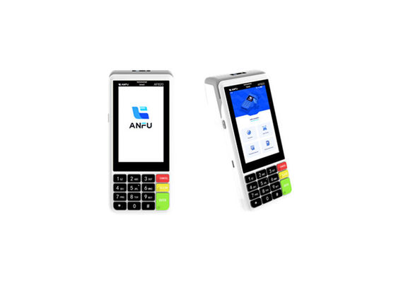 ANFU EMV certificato Android Mobile Smart Payment POS 4g Handheld Swing card payment POS Terminals con lettore NFC