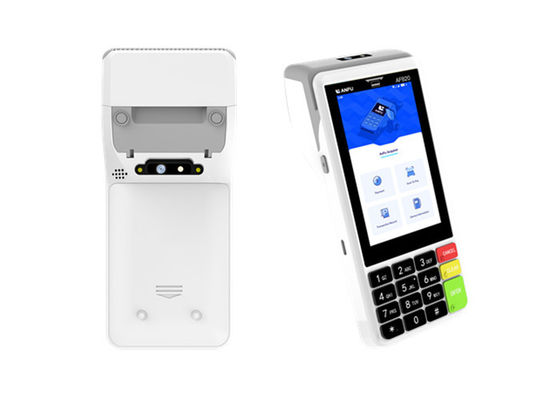 ANFU Smart POS Terminal con stampante Touch Screen Pos Machine POS portatile con NFC