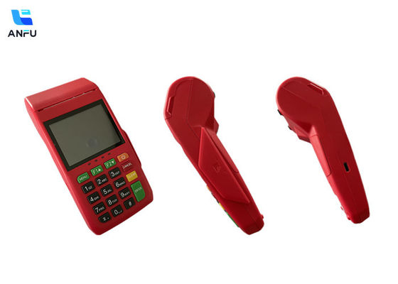 Macchina terminale POS portatile senza fili NFC POS di mano biglietto di parcheggio con stampante 1D / 2D QR scanner AF75