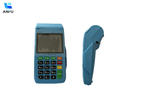 Terminale postale portatile intelligente con tastiera di stampante termica per servizi di pagamento con certificazione EMV PCI 6.0