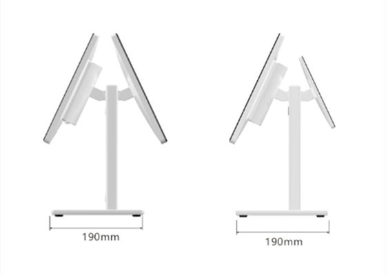 Tutto in un unico punto di vendita Registratore di cassa Computer Desktop POS Machine Android 11 Dual Screen POS System
